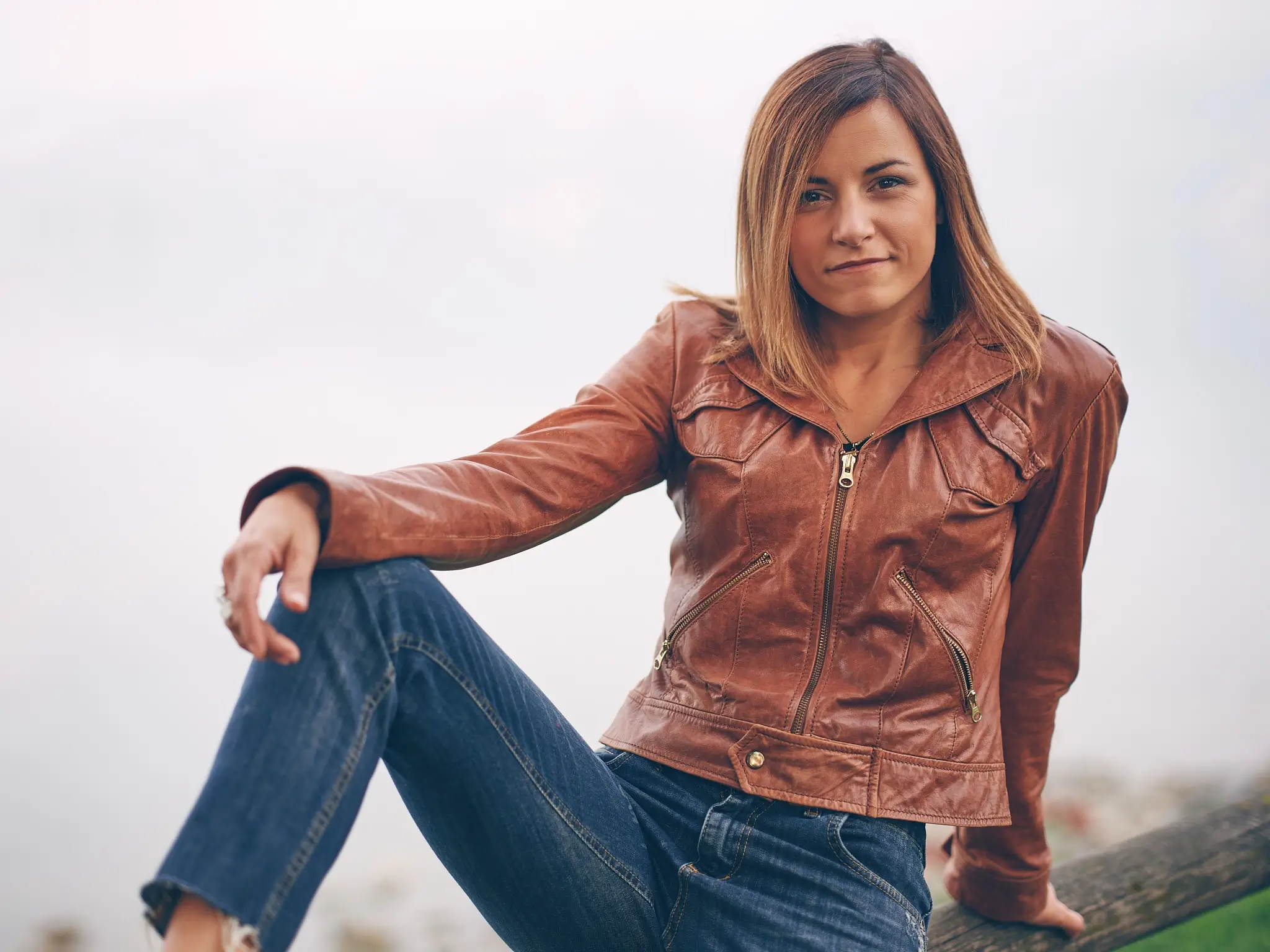 Giovanna fall photoshoot – outdoor portrait in October